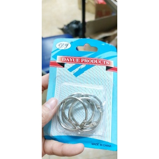 Khoen tròn đóng gáy sách, vỉ 5 chiếc