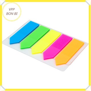 [Free Ship]100 tờ/tệp - Giấy phân trang 5 màu Deli (A10602), giấy nhiều màu, giấy nhắn