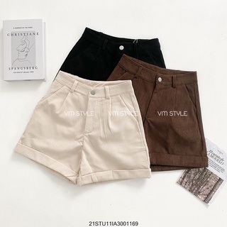 Quần short nhung xoăn lai 3315 trẻ trung, năng động thời trang nữ ulzzang Hàn Quốc VM STYLE 22STU02IA2701