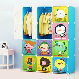 TỦ GHÉP 12 NGĂN CỬA DỄ THƯƠNG