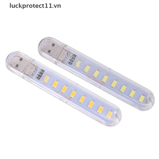 Đèn LED USB Mini 5V 8 Bóng Di Động Chuyên Dụng Cho Máy Tính