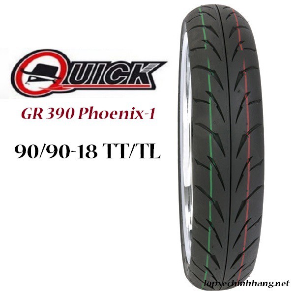 [RẺ NHẤT]Lốp Xe Quick 90/90-18
