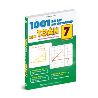 Sách - 1001 Bài Tập Học Tốt Toàn Diện Môn Toán Lớp 7