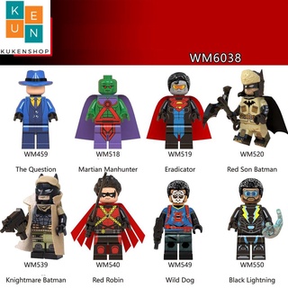 Minifigures Marvel DC Các Mẫu Nhân Vật Batman Robin Mẫu Độc Đáo WM6038
