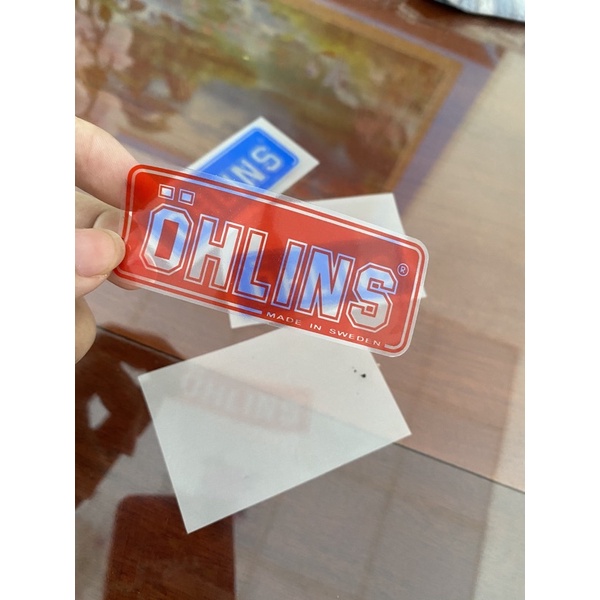 TEM OHLINS ĐỎ KÉO LỤA