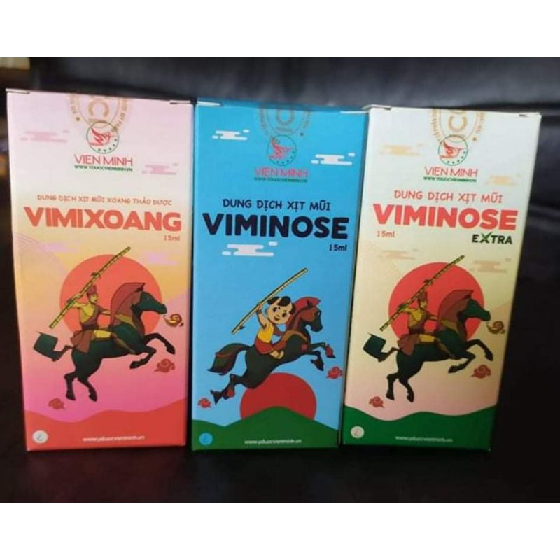 Dung dịch xịt mũi VIMINOSE (Hàng chuẩn VIÊN MINH)