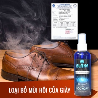 Xịt khử mùi hôi chân, hôi giầy BLAKE (120mL) - Khử mùi đa năng bán chạy nhất