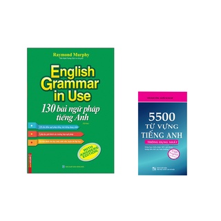 Sách - 130 bài ngữ pháp tiếng Anh màu (tặng 5500 đen trắng)