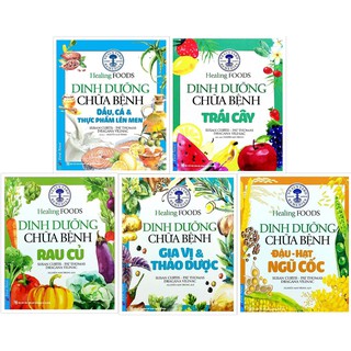 Sách - Combo Dinh Dưỡng Chữa Bệnh (5 Cuốn) Tái bản 2021 - First News