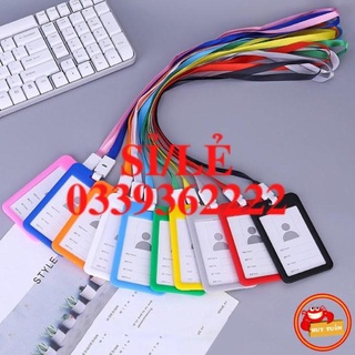 [ COCOLOVE ] Dây đeo bảng tên nhân viên - dây đeo thẻ học sinh nhiều màu sắc (DDT01)  HAIANHSHOP