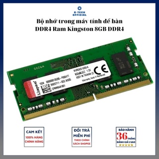 Bộ nhớ trong máy tính để bàn DDR4 Ram Kingston 8GB DDR4 bus 2666Mhz - Bảo Hành 36T