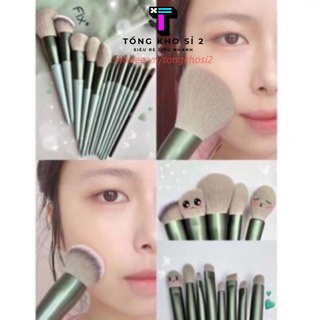 PVN15325 Bộ cọ trang điểm 13 cây của Fix có hộp và túi đựng T2