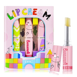 Bộ Son Dưỡng 3 Cây Phiên Bản Barbapapa DHC Lip Cream Barbapapa