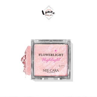 Phấn Bắt Sáng Có Nhũ Màu Trắng Hồng Nee Cara Flowerlight Highlight N321 No.03 Improper Copper