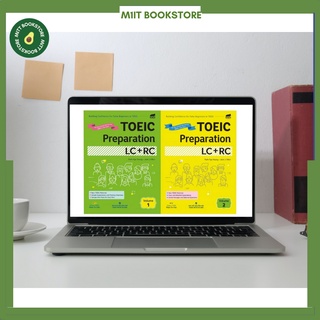 Bộ sản phẩm -Toeic Preparation VOL 1 &amp; VOL 2-Tặng kèm file nghe và Answerkey