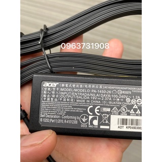 Sạc Laptop Acer TravelMate B116-M 19V-2.37A nguyên bản zin tháo máy