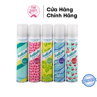Dầu Gội Khô Batiste Dry Shampoo Hết Bết Dính Tóc Bồng Bềnh Tức Thì