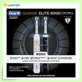 Bàn chải điện Oral-B Genius Elite, ProAdvantage 6000 Rechargeable Toothbrush [Made in Germany]