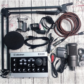 Chọn Bộ Combo hát thu âm livestream karaoke Mic Takstar SM8BSound card U16 mk3 actron
