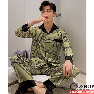 Bộ đồ pijama nam quần dài, tay dài QM500-QM501-QM502