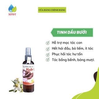 Tinh dầu bưởi kích mọc tóc hỗ trợ đẩy tóc mọc nhanh dài, dưỡng tóc mềm mượt, phục hồi tóc hư tổn, giảm khô xơ