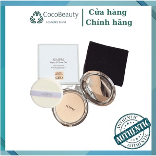 [CHÍNH HÃNG] Phấn Phủ Geo Sempre Happy &amp; Please Pact Hàn Quốc 22g