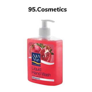 Nước Rửa Tay Aqua Vera 500ml Hương Lựu, Thơm Dịu Dưỡng Da Tay