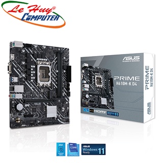 Bo mạch chủ Mainboard ASUS PRIME H610M-K D4