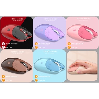 Chuột không dây 2 chế độ 2.4GHz &amp; Bluetooth M3DM chính hãng