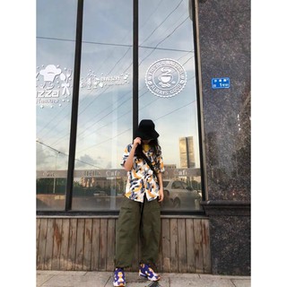 Áo sơ mi form rộng tay lở nam nữ hoạ tiết mặc đều đẹp chất lụa mềm mịn cực thoát mát, áo sơ mi đôi cặp nhóm đủ size