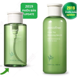 Combo sạch sâu, dưỡng ẩm innisfree (tẩy trang 300ml+ toner 150ml)