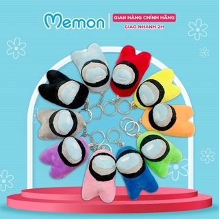 Móc Khóa Gấu Bông Among Us 3D Cao Cấp Memon