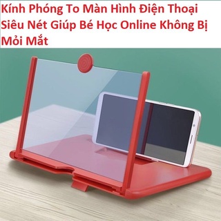 Kính Phóng To Màn Hình Điện Thoại Siêu Nét Giúp Bé Học Online Không Bị Mỏi Mắt