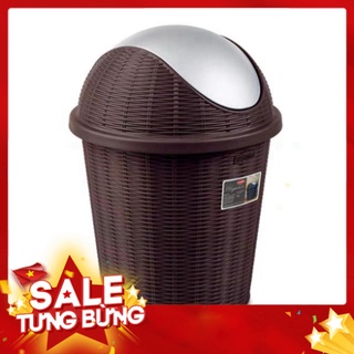 Sọt rác lật nhập khẩu giả mây kiểu hàn quốc TA AM