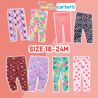 [Size 18-24M] Quần dài Legging Carters cho bé gái từ sơ sinh đến 5 tuổi/Quần legging bé gái xuất dư- bebefamilyshop- QGC