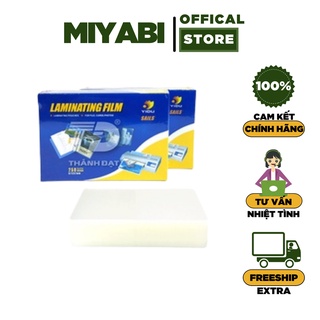 Giấy ép plastic cmnd ,bằng lái xe , thẻ bảo hiểm 1 thếp - 100 tờ