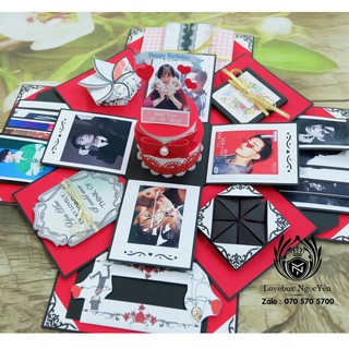 hộp quà tặng LOVE BOX FREE IN ẢNH