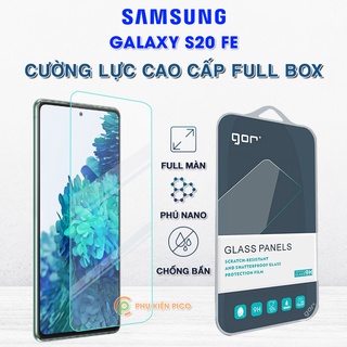 Kính cường lực Samsung S20 FE full màn hình chính hãng Gor – Dán màn hình Samsung Galaxy S20 FE