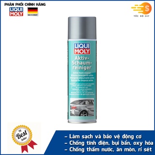 Chai xịt dạng bọt làm sạch bảo vệ khoang máy động cơ ô tô chuyên dụng Liqui Moly 21277 - Tốc độ 247