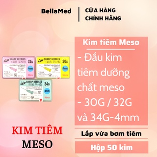 [lẻ 1 kim] Kim tiêm tinh chất dưỡng chất Meso 34G Nanoneedle 4mm