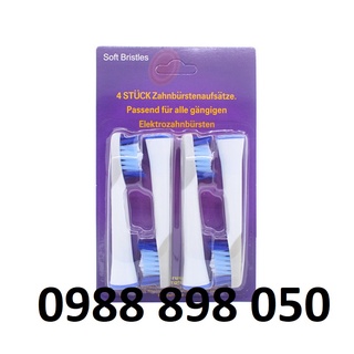 1 VỈ 4 ĐẦU BÀN CHẢI ĐIỆN ORAL-B PULSONIC
