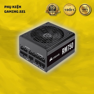 Nguồn Máy Tính - PSU Corsair RM750 chuẩn 80 Plus Gold Full Modul - Hàng Chính Hãng