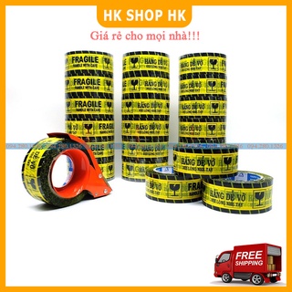 Băng Dính Hàng Dễ Vỡ, Băng Keo Niêm Phong Hàng Hóa, Cắt băng dính