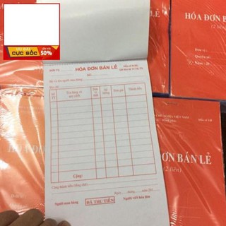 HÓA ĐƠN BÁN LẺ 2 LIÊN