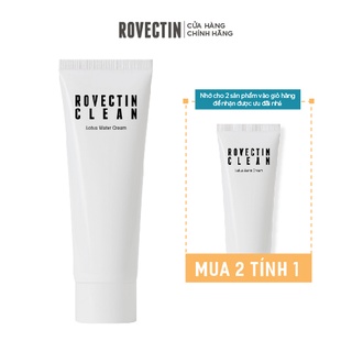 Kem dưỡng trẻ hóa da ROVECTIN Clean Lotus Water Cream 60ml