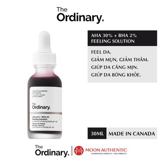 Tẩy Tế Bào Chết Hóa Học The Ordinary AHA 30% + BHA 2% Peeling 30ml - Moon Authentic