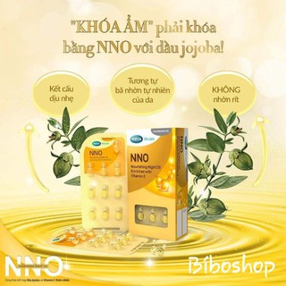 VITAMIN E NNO (Dưỡng ẩm, tái tạo, chống oxy hóa ) hộp 30 viên
