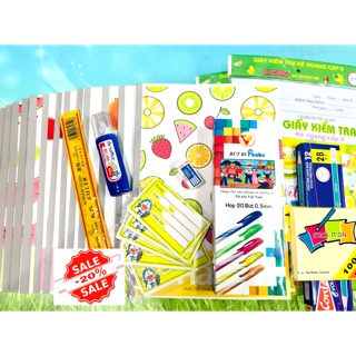 ⚡️❤️Combo giảm giá❤️⚡️Vở kẻ ngang, đồ dùng học tập giá siêu rẻ