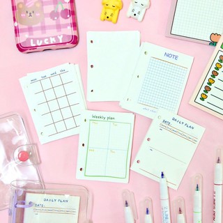 Lõi mini binder size 5x7cm - Lõi sổ còng