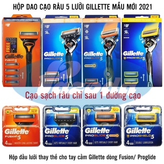 Dao cạo râu 5 lưỡi Gillette Fusion Hàng úc
